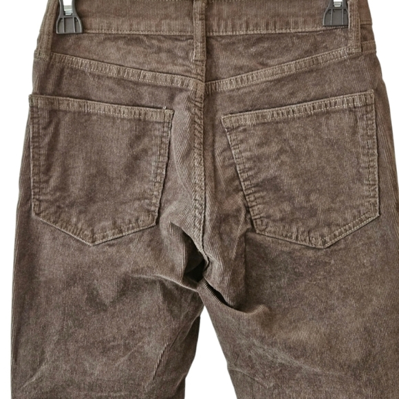 GAP HIGH RISE VINTAGE SLIM CORDUROY PANTS WOMEN'S PETITE SIZE 25|0 - Picture 6 of 16